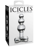 Icicles No. 47 glass butt plug