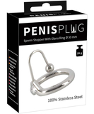 You2Toys penis plug with jeweled glans ring