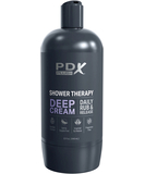 Pipedream PDX Plus Deep Cream Shower Therapy masturbatorius