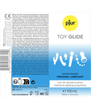 pjur Toy Glide ūdens bāzes lubrikants 100 ml