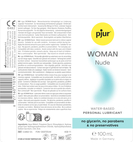 pjur Woman Nude vesipohjainen liukuvoide (30 / 100 ml)