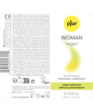 pjur Woman Vegan water-based personal lubricant (30 / 100 ml)