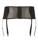 Cottelli Lingerie black lace suspender belt