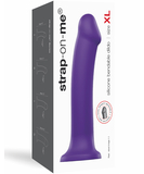 Strap On Me Violetinis Dual Density Bendable silikoninis dildo