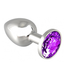 Let's Play Butt Plug Small Silver