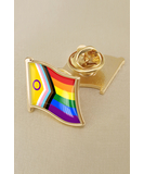 Rainbow Pride ženkliukas su emaliu lakuota LGBT pažangos vėliava