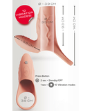 Realistixxx Dual Vibe Open Tip Penis Sleeve