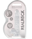 RealRock Crystal Cock TPE plastikust dildo