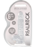 RealRock Crystal Cock TPE plastikas dildo