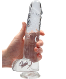 RealRock Crystal Cock Large TPE dildo