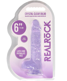 RealRock Crystal Cock TPE plastikust dildo