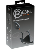 Rebel Remote Control Cock Ring & Scrotum Massager