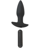 Black Velvets Remote Controlled Butt Plug