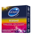 LifeStyles Ribbed (3 / 12 gab.)
