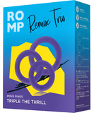 Romp Remix Trio erekcijas gredzenu komplekts