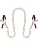 Rosy Gold nibuklambrid pärlitega