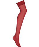 Obsessive ruby suspender stockings