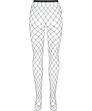 Obsessive black net tights