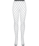 Obsessive black net tights