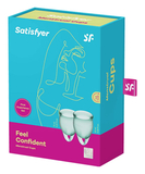 Satisfyer Feel Confident Menstrual Cup Set