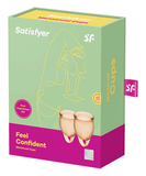 Satisfyer Feel Confident Menstrual Cup Set