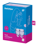 Satisfyer Feel Confident Menstrual Cup Set