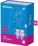 Satisfyer Feel Confident kubeczki menstruacyjne (2 szt.)