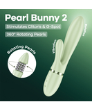 Satisfyer Pearl Bunny 2 vibrators ar rotējošām pērlītēm