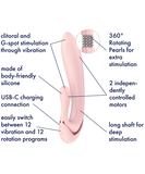 Satisfyer Pearl Bunny 3 Rotating Pearl Rabbit Vibrator