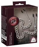 Sextreme Nipple Clamps With Metal Chain