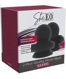 She.E.O. Vibrating Nipple Suckers