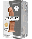SILEXD Dual Density силиконовый дилдо телесного цвета