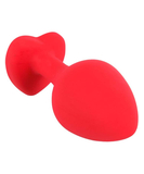 You2Toys Jewel Heart Silicone Plug Medium