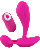 Smile Clitoris & G-spot Remote Control vibratorius