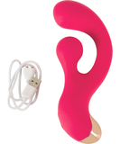 Smile wibrator z obrotowym stymulatorem łechtaczki