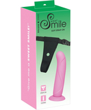 Smile Switch biksītes strap-on ar silikona dildo