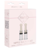 Shots Toys Pumped Nipple Suction Set