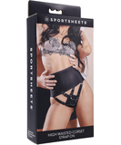 Sportsheets Korkea vyötäröinen korsetti Strap-On