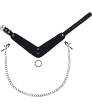 Sportsheets Velvet Noir Collar & Nipple Clamps