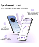 Svakom DuoGlow interaktywny wibrator ze stymulatorem łechtaczki