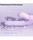 Svakom DuoGlow interaktywny wibrator ze stymulatorem łechtaczki