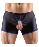 Svenjoyment black matte look open trunks