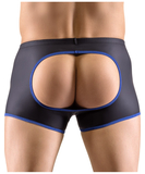 Svenjoyment black matte look open trunks