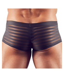 Svenjoyment black sheer striped boxer briefs