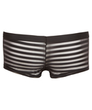 Svenjoyment black sheer striped boxer briefs