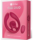SVibe Gizi Duo kaksoisvibraattori kaukosäätimellä