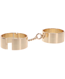 Taboom Dona gold-coloured wrist cuffs