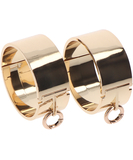 Taboom Dona gold-coloured wrist cuffs