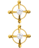 Taboom Nipple Press Clamps Divine Cross Golden