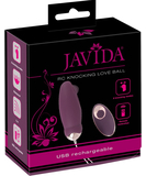 Javida Tapping Love Ball vibreeriv muna